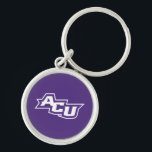 ACU Logo Keychain<br><div class="desc">Check out these Abilene Christian University designs! Show off your pride with these new University products. These make the perfect gifts for the ACU student,  alumni,  family,  friend or fan in your life. All of these Zazzle products are customizable with your name,  class year,  or club. Go WILDCATS!</div>