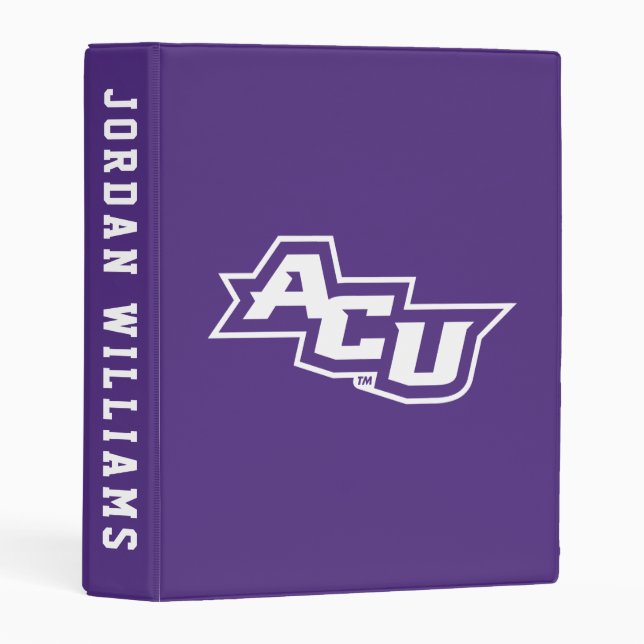ACU Logo Mini Binder (Front/Spine)