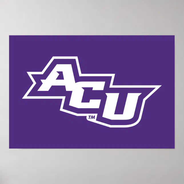 Acu Templer ACU Logo Poster | Zazzle