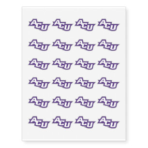 ACU Logo Temporary Tattoos