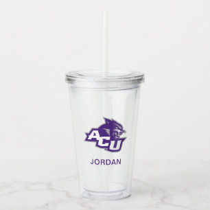 ACU Primary Logo Acrylic Tumbler