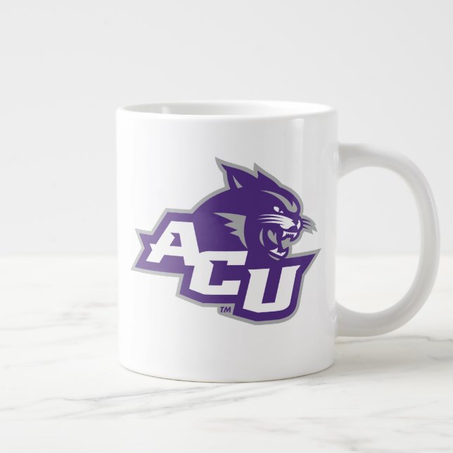ACU Primary Logo Giant Coffee Mug (Right)
