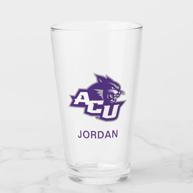 ACU Primary Logo Glass (Front)