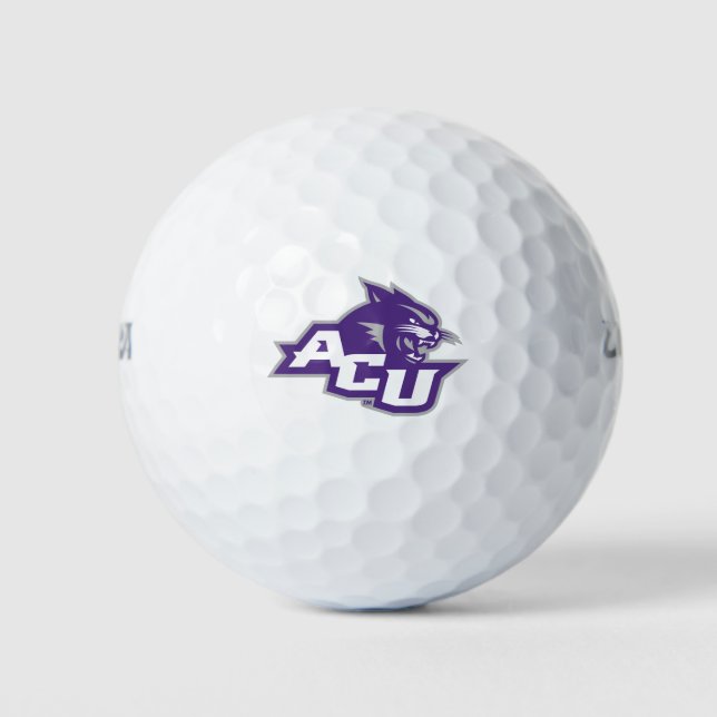 ACU Primary Logo Golf Balls (Front)
