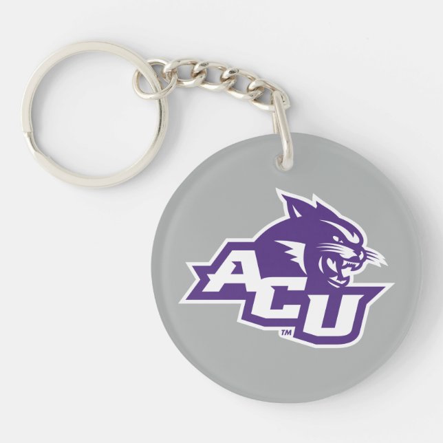 ACU Primary Logo Keychain (Front)