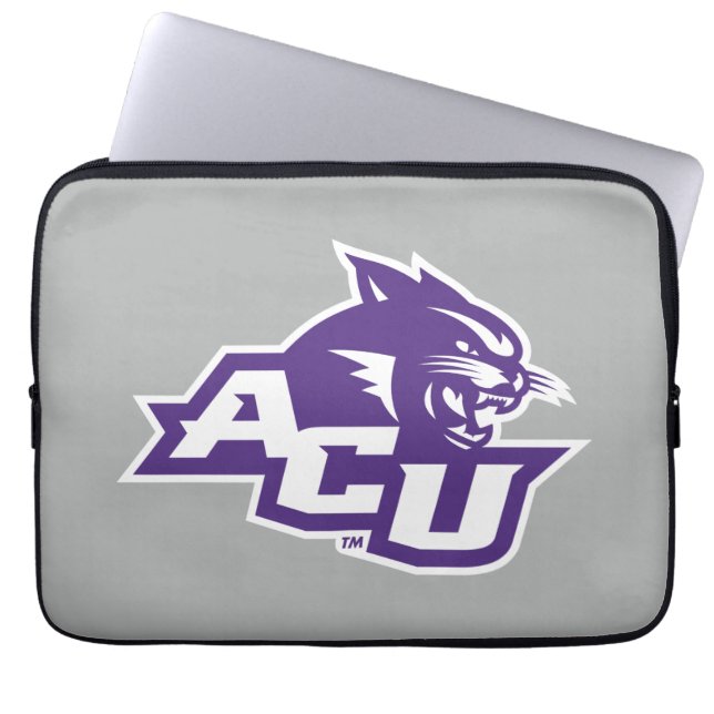 ACU Primary Logo Laptop Sleeve (Front)