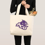 ACU Primary Logo Large Tote Bag<br><div class="desc">Check out these Abilene Christian University designs! Show off your pride with these new University products. These make the perfect gifts for the ACU student,  alumni,  family,  friend or fan in your life. All of these Zazzle products are customizable with your name,  class year,  or club. Go WILDCATS!</div>