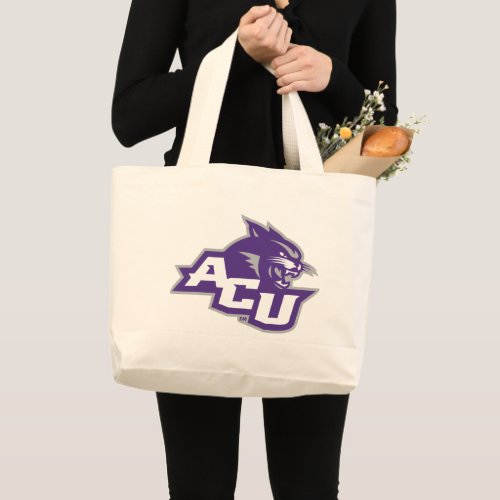 ACU Primary Logo Large Tote Bag