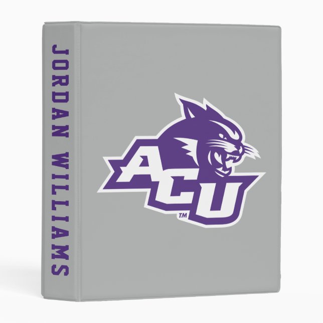 ACU Primary Logo Mini Binder (Front/Spine)