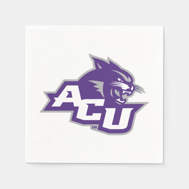 ACU Primary Logo Napkins (Front)
