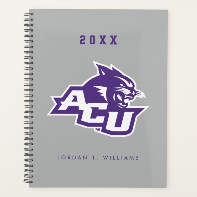 ACU Primary Logo Planner (Front)