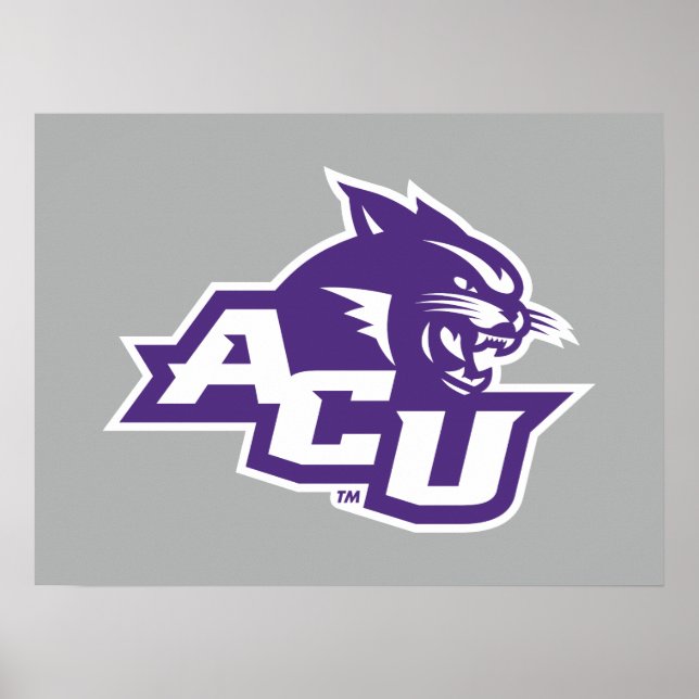 ACU Primary Logo Poster (Front)