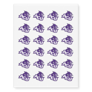 ACU Primary Logo Temporary Tattoos