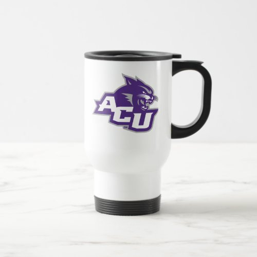 ACU Primary Logo Travel Mug