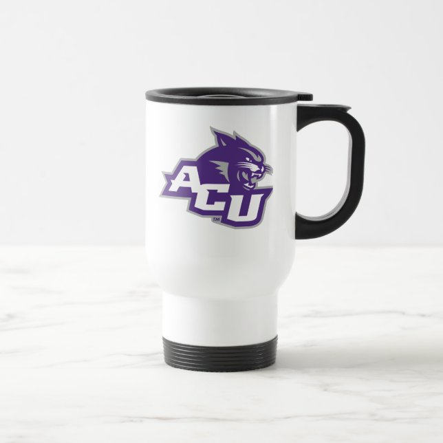 ACU Primary Logo Travel Mug (Right)