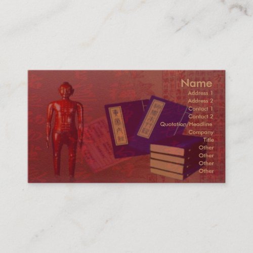 Acupuncture Business Card