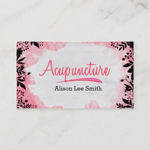 Acupuncture Business Card