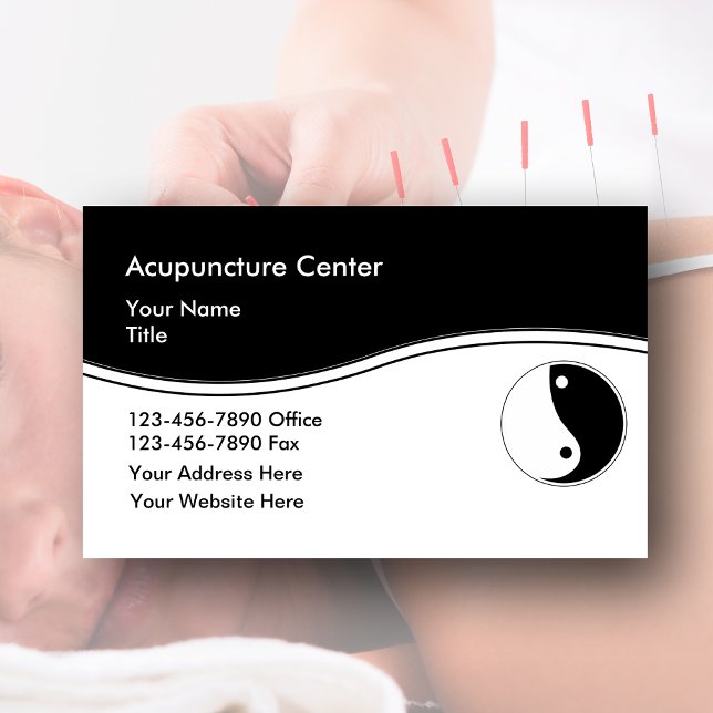 Acupuncture Business Cards (Creator Uploaded)