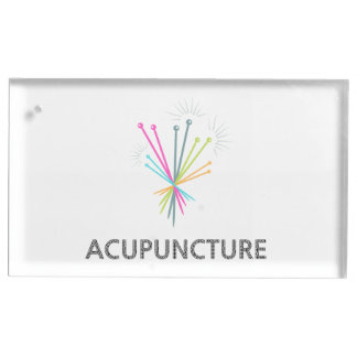 Acupuncture card holder, acupunctor cabinet place card holder