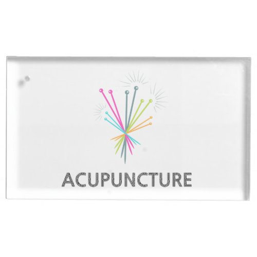 Acupuncture card holder acupunctor cabinet place card holder