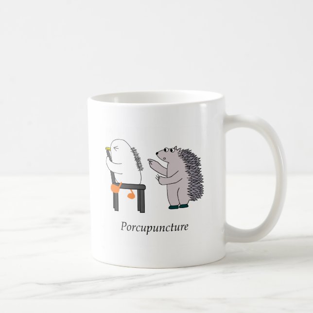 acupuncture coffee mug (Right)