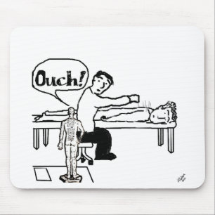 Acupuncture Humor Mousepad