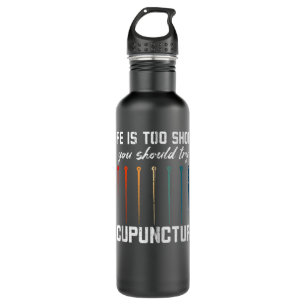 Acupuncture Needles Acupuncture Treatment Try Acup Stainless Steel Water Bottle