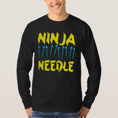 Acupuncture Ninja Needle Acupuncturist Acupuncture T_Shirt