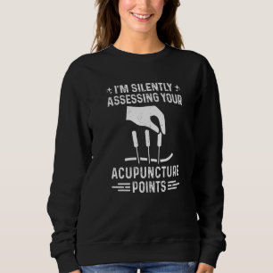 Acupuncture Points Body Points For Traditional He Sweatshirt