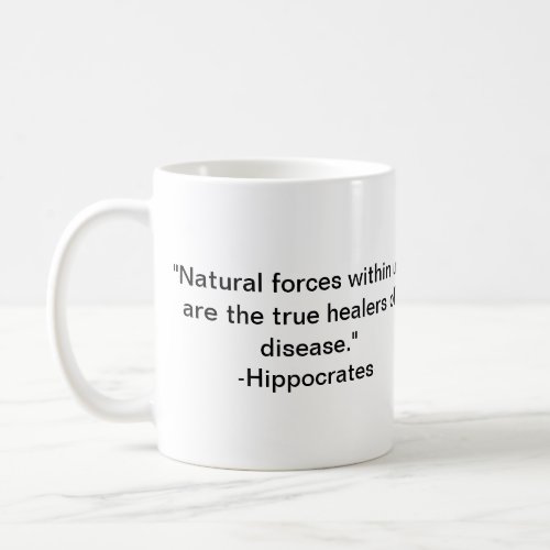 Acupuncture sticky coffee mug