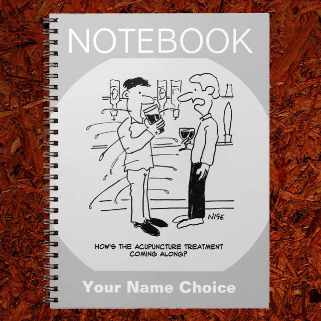 Acupuncture Treatment Cartoon Notebook (Creator Uploaded)