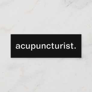 Acupuncturist Business Card