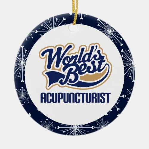 Acupuncturist Gift Ornament