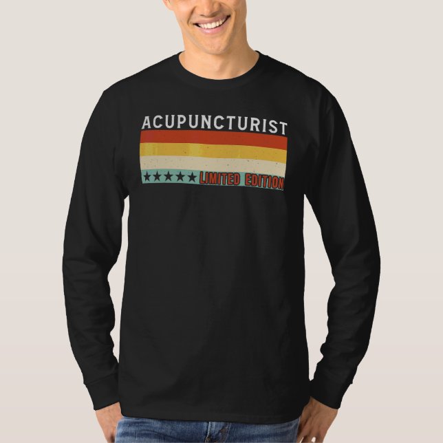 Acupuncturist Job Title Profession Worker Apprecia T-Shirt (Front)