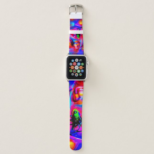 Acusticophobia 2 apple watch band (Front)
