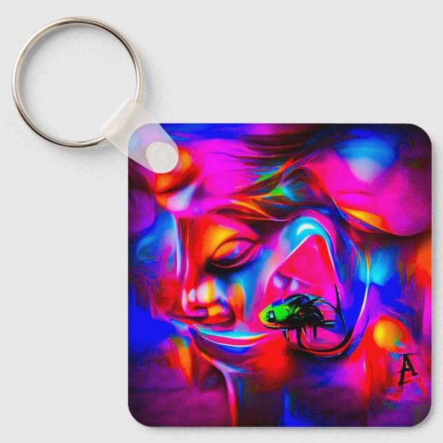 Acusticophobia 2 keychain (Front)