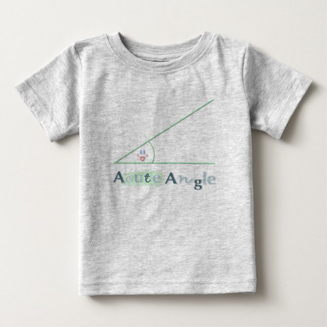 Acute Angle Baby T-Shirt (Front)