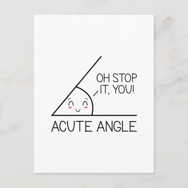 Acute Angle Postcard (Front)
