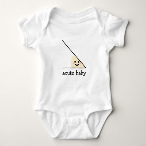 Acute baby shirt bodysuit one piece