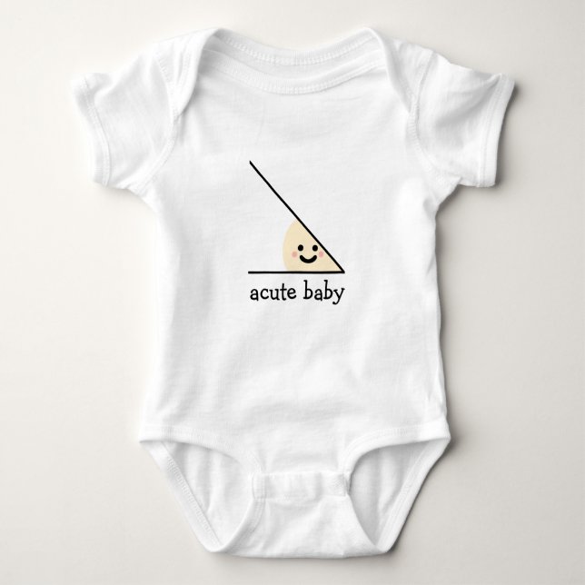 Acute baby shirt bodysuit one piece (Front)