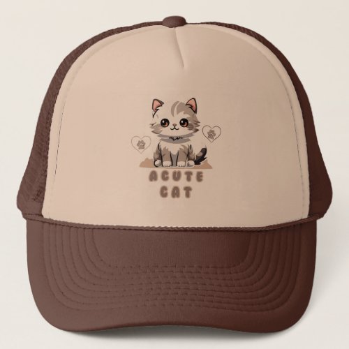 ACUTE CAT TRUCKER HAT