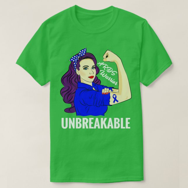 Acute Respiratory Distress Syndrome ARDS Awareness T-Shirt (Design Front)