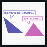Acute Triangle Obtuse Angle Photo Print<br><div class="desc"></div>