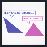 Acute Triangle Obtuse Angle Photo Print<br><div class="desc"></div>