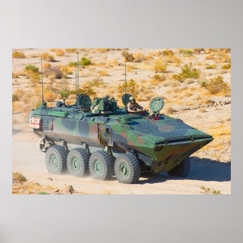 ACV_30 AMPHIBIOUS COMBAT VEHICLE POSTER