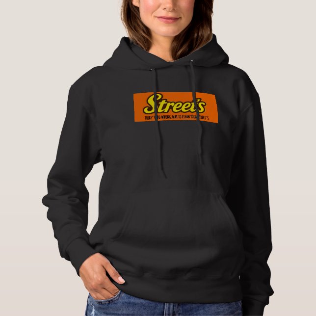 Acwop's Womans Hoodie Streets: Theres No Wrong Way (Front)