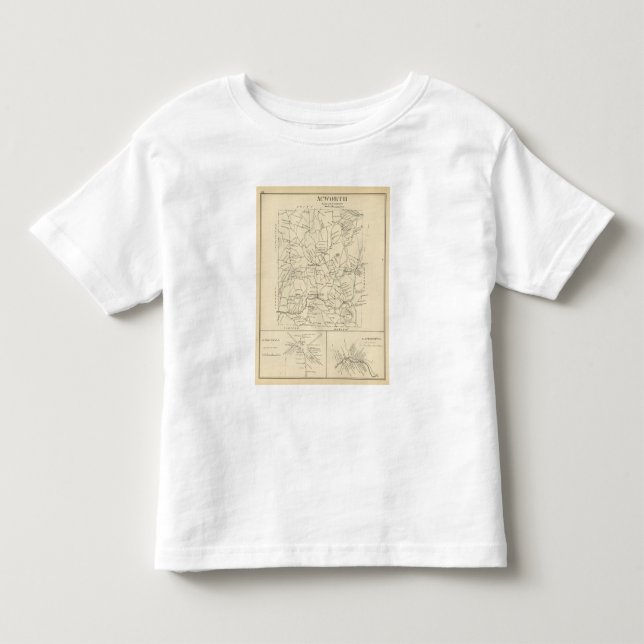 Acworth, Sullivan County Toddler T-shirt (Front)