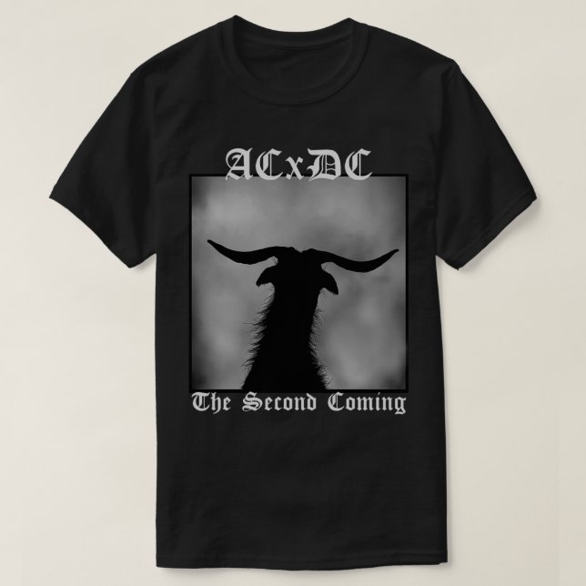 ACxDC  The Second Coming  Grindcore  T-Shirt (Design Front)