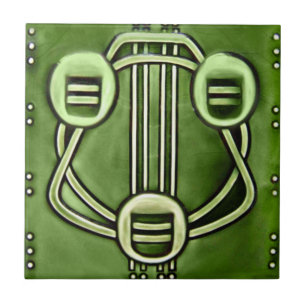 AD011 Art Deco Reproduction Ceramic Tile