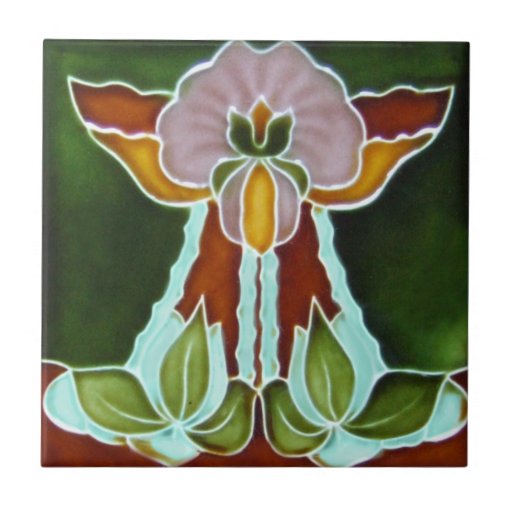 AD018 Art Deco Reproduction Ceramic Tile | Zazzle